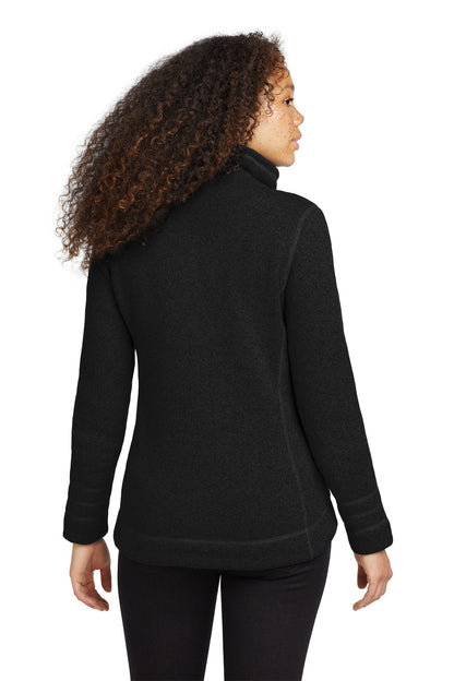 WOMEN'S SWEATER FLEECE JACKET