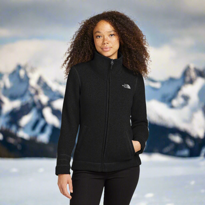WOMEN'S SWEATER FLEECE JACKET
